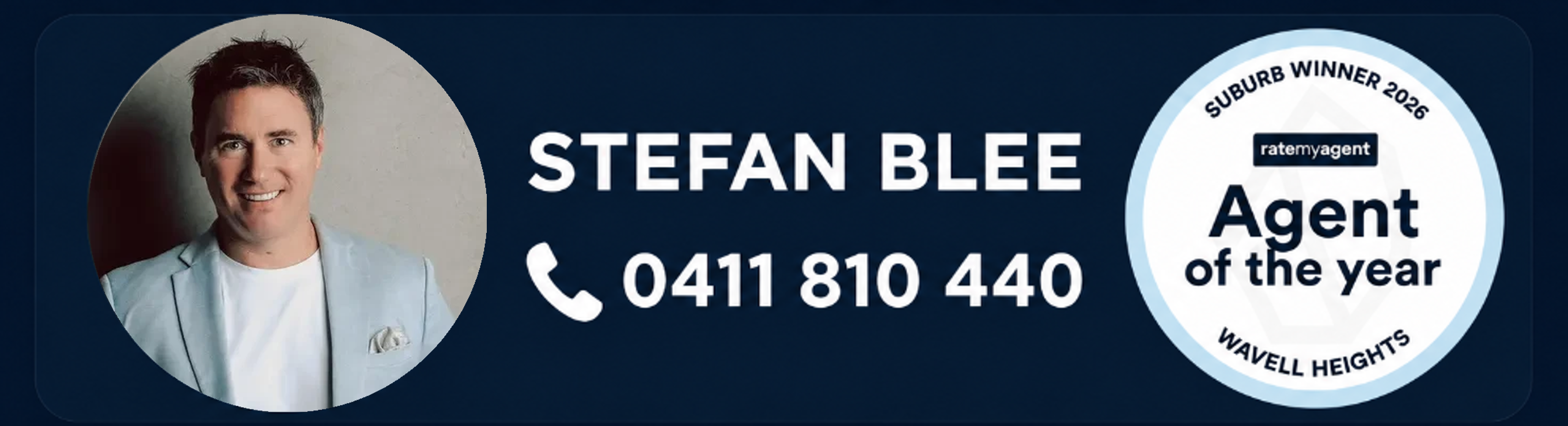 Stefan Blee Agent of the Year